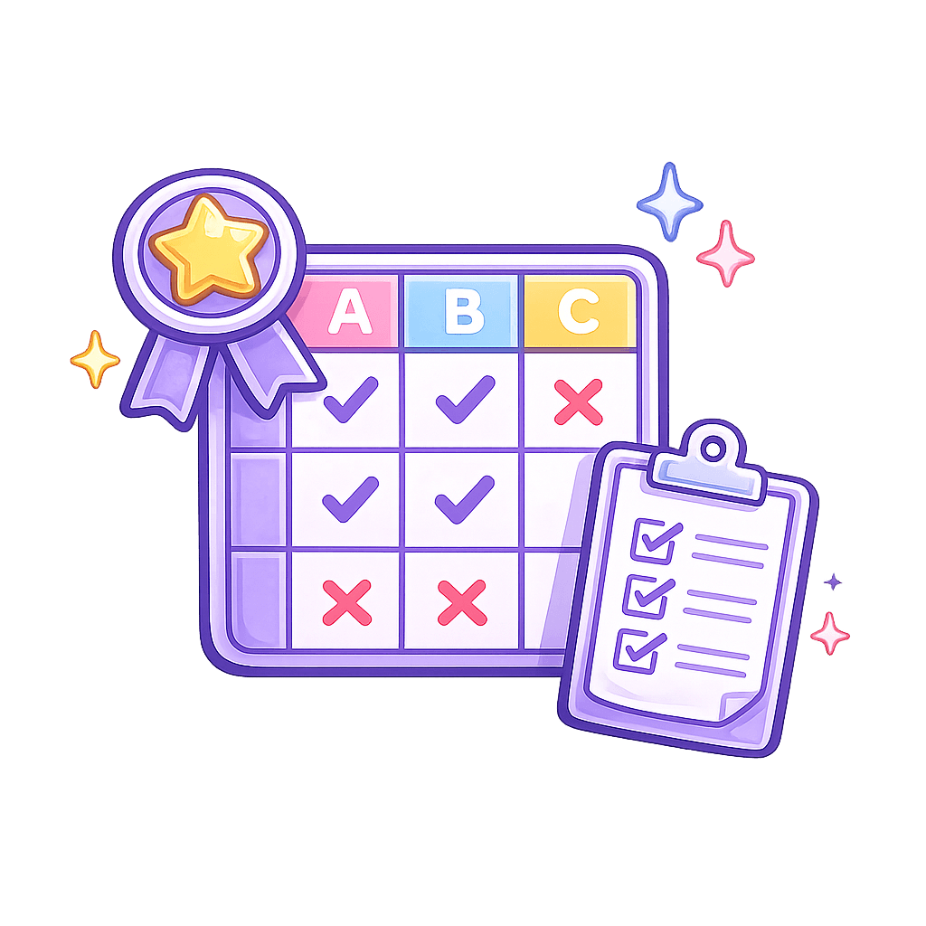 Rubric builder icon