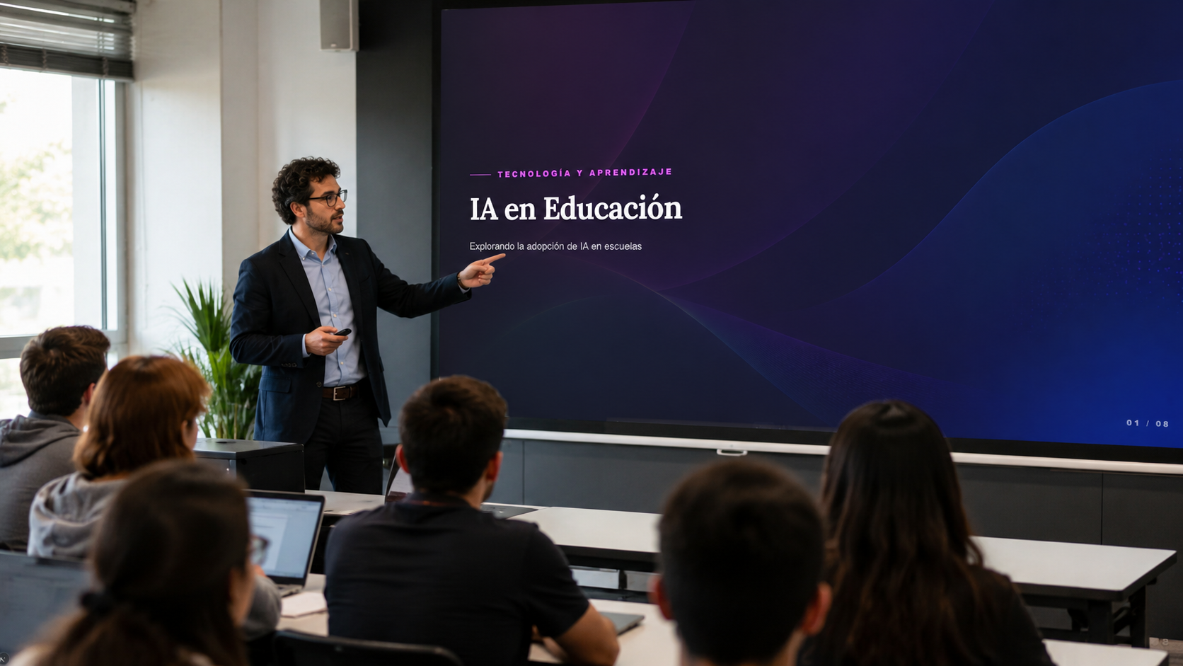 En clase — slideshow
