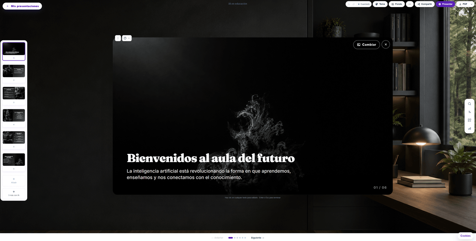 Editor — slideshow